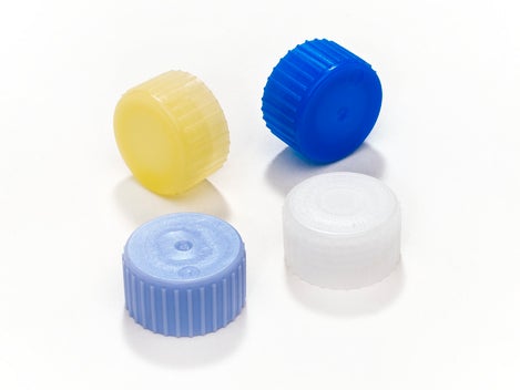 Caplugs TVC Series Tube Closure Polyethylene Screw Cap White For CT15 Series 15 mL Threaded Centrifuge Tube - M-1036007-4617 - Pack of 1000