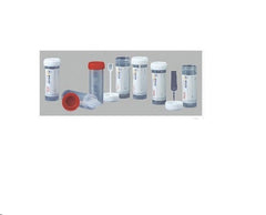 Starplex Scientific Corporation Stool Specimen Container Starplex® Polypropylene 30 mL (1 oz.) Screw Cap with Sampling Device Patient Information NonSterile - M-1036939-1842 - Case of 1000
