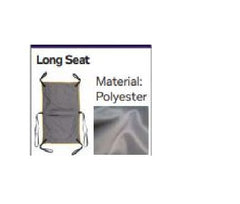 Joerns Healthcare Long Seat Sling Hoyer® Medium 500 lbs. Weight Capacity - M-1077006-464 - Each