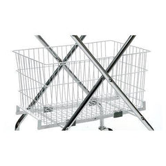 12" Wire Basket for FlexyCart 12" Wire Basket • 14"W x 24.5"L x 12"H ,1 Each - Axiom Medical Supplies