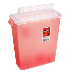 12 Quart Sharps Container with Always Open Lid 12qt Sharps Container ,10 / pk - Axiom Medical Supplies