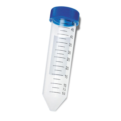 50 mL Sterile Centrifuge Tubes in Bags 50mL • 25 tubes per bag; 20 bags per case ,1 / cs - Axiom Medical Supplies