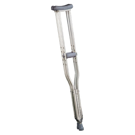 Cypress  Underarm Crutches Cypress Aluminum Frame Tall Adult 300 lbs. Weight Capacity Push Button Adjustment - M-1200031-122 - Pair of 1