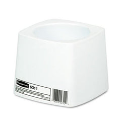 Rubbermaid® Commercial Holder for Toilet Bowl Brush, White Plastic
