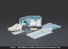 Bard Intermittent Catheter Tray Bard® Bilevel Urethral 16 Fr. Without Balloon Plastic