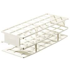 Fisher Scientific Test Tube Rack Nalgene™ Unwire™ 40 Place 20 mm Tube Size White 25 X 10.2 cm - M-479011-728 - Each