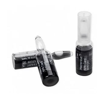 BD RPR Test Card BD Macro-Vue RPR RPR, 18 mm Circle, 30 Spot Cards, Quantitative, 100 Cards For use with RPR Test Kits for Syphilis - M-51887-3795 | Box of 100