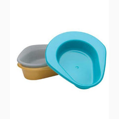 Medegen Medical Products LLC Stackable Bedpan Medegen Turquoise 2.5 Quart / 2366 mL