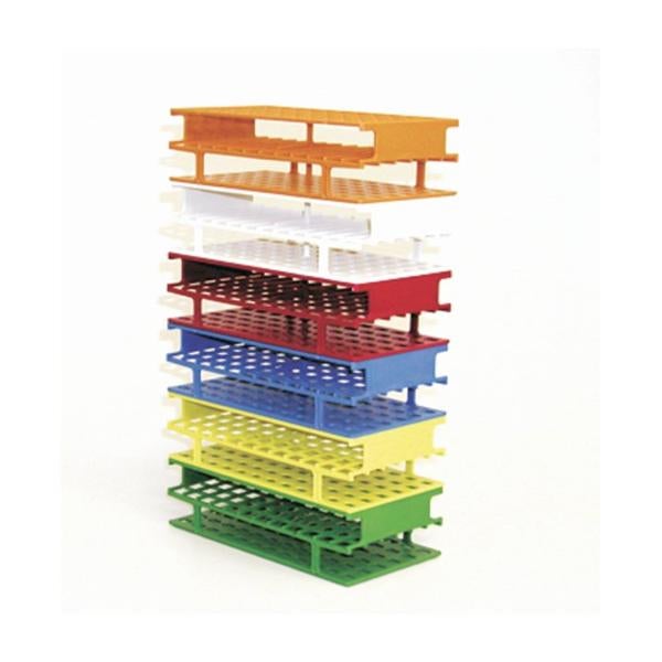 Thermo Scientific Nalge Centrifuge Tube / Test Tube Test Tube Rack Nalgene™ Unwire™ 72 Place 16 mm Tube Size Blue 2-1/4 X 4 X 7-3/4 Inch - M-1145460-1161 - Case of 8