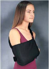 Bird & Cronin Shoulder Immobilizer Velpeau Medium Cotton / Foam Hook and Loop Closure