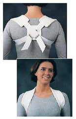 Bird & Cronin Clavicle Strap Comfor™ X-Large Felt Stockinette Buckle Closure