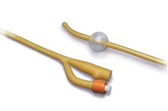 Cardinal Foley Catheter Ultramer™ 2-Way Standard Tip 5 cc Balloon 16 Fr. Hydrogel Coated Latex