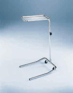 Blickman Mayo Instrument Stand Blickman Built™ Tray U-Shaped Base 31.5 - 51 Inch 19.125 Inch