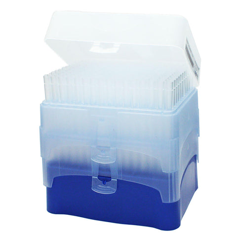 1250?L Reloading Stack Pipette Tips 1250?L • 192 Tips/Rack, 3 Racks/Pack ,576 / pk - Axiom Medical Supplies