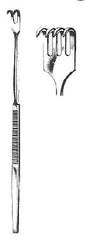 BR Surgical Rake Retractor Four Prong - M-512583-2977 - Each