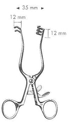 BR Surgical Retractor 16-1/2 cm - M-507565-1278 - Each