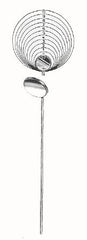 BR Surgical Laryngeal Mirror HerMann Medizintechnik Size 4 / 18 mm Stainless Steel Without Handle - M-504809-1594 - Each