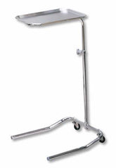 The Brewer Company Mayo Instrument Stand Mayo Tray U-Shaped Base 32 - 50 Inch 12.625 X 19.25 X 0.75 Inch - M-29200-4193 - Each