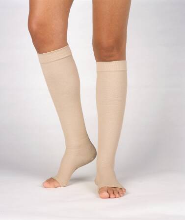 BSN Medical Compression Stocking Vairox® Knee High Small / Long Beige Open Toe