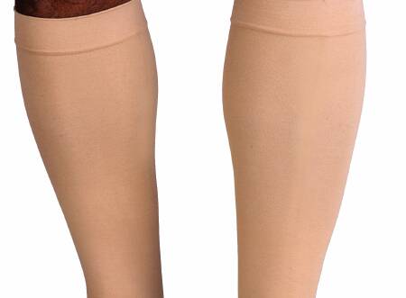 BSN Medical Compression Stocking JOBST® Relief® Knee High Medium Beige Closed Toe