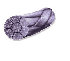 Suture with Needle Coated Vicryl Absorbable Coated Violet Suture Braided Polyglactin 910 Size 1 27 Inch Suture 1-Needle 40 mm Length 1/2 Circle Reverse Cutting Needle