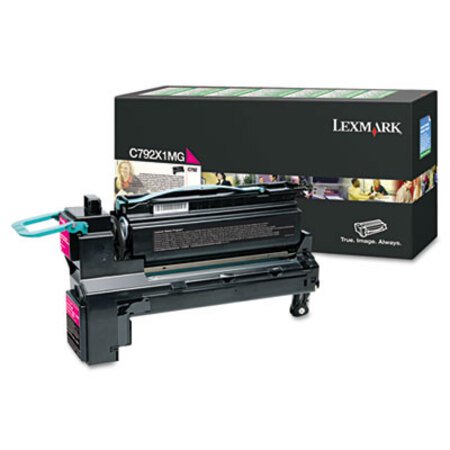 Lexmark™ C792X1MG Return Program Extra High-Yield Toner, 20,000 Page-Yield, Magenta