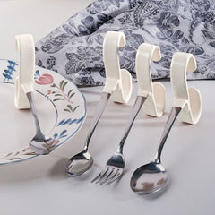 Vertical Palm Self-Handle Utensils