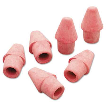 Paper Mate® Arrowhead Eraser Caps, Pink, Elastomer, 144/Box