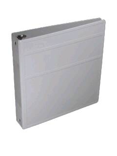 Carstens Binder Carstens® 3 Ring Gray 250 Sheets Side Opening