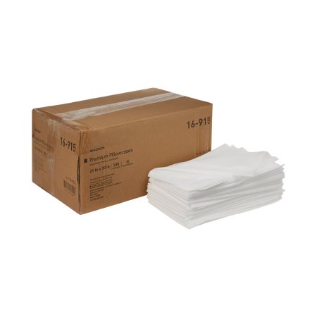 Pillowcase McKesson Standard White Disposable