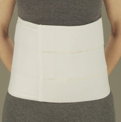 DeRoyal Abdominal Binder DeRoyal® Small / Medium Hook and Loop Closure 30 to 45 Inch Waist Circumference 12 Inch Adult