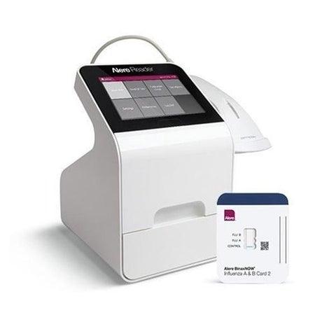Abbott Rapid Dx North America LLC Rapid Test Starter Kit BinaxNOW® Infectious Disease Immunoassay Influenza A + B Nasal Swab / Nasopharyngeal Swab / Nasal Wash Sample 22 Tests - M-1119069-1535 - Case of 1 - Axiom Medical Supplies