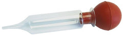 Graham-Field Irrigation Bulb Syringe Grafco 1/2 Oz. Reusable NonSterile Individually Boxed Flint Glass / Rubber-Compound