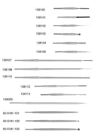 Conmed Electrosurgical Electrode 6 Inch Stainless Steel Needle Tip Disposable Sterile - M-334637-2008 - Case of 40