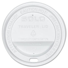 Dart® Traveler Cappuccino Style Dome Lid, White, 300/Carton