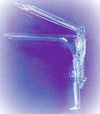 Cooper Surgical Vaginal Speculum Sani-Spec® Graves NonSterile Office Grade Plastic Medium Double Blade Duckbill Disposable Without Light Source Capability - M-328981-2359 - Case of 100