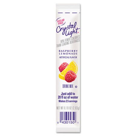 Crystal Light® On the Go, Raspberry Lemonade, .16oz Packets, 30/Box