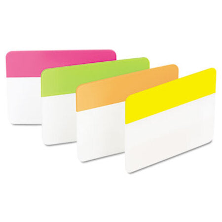 Post-it® Tabs Tabs, 1/5-Cut Tabs, Assorted Brights, 2" Wide, 24/Pack