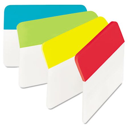 Post-it® Tabs 2" Angled Tabs, 1/5-Cut Tabs, Assorted Colors, 2" Wide, 24/Pack