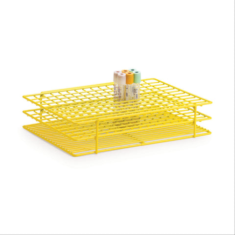 13mm Jumbo Wire Tube Rack For 13mm/3mL, 5mL, 7mL Tubes • Holds 176 • 11.75"L x 7.75"W x 2.5"H ,1 Each - Axiom Medical Supplies