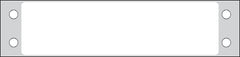 Precision Dynamics Blank Label Timemed Multipurpose Label White 15/16 X 3-1/2 Inch - M-140121-4902 - Box of 5000
