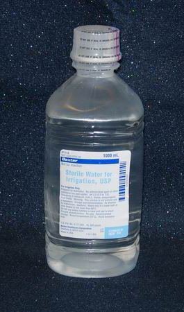 Baxter Irrigation Solution Sterile Water for Irrigation Not for Injection Bottle 1,000 mL