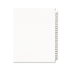 Avery® Preprinted Legal Exhibit Side Tab Index Dividers, Avery Style, 25-Tab, 276 to 300, 11 x 8.5, White, 1 Set, (1341)