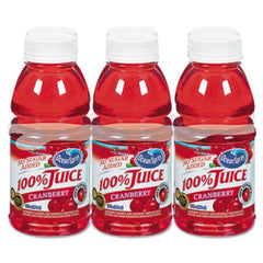 Ocean Spray® 100% Juice, Cranberry, 10oz Bottle, 6/Pack