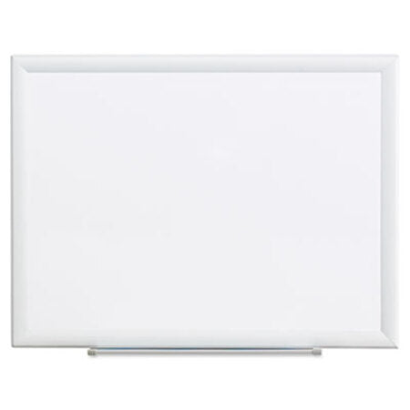 Universal® Dry Erase Board, Melamine, 24 x 18, Aluminum Frame