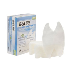 Birchwood Laboratories Incontinence Liner B-Sure® Heavy Absorbency One Size Fits Most Adult Unisex Disposable - M-142440-3898 - Case of 288