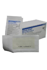 Skin Closure Strip Shur Strip® 1/4 X 3 Inch Nonwoven Material Flexible Strip White