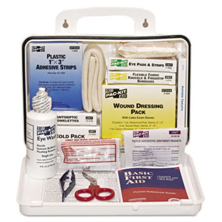 Pac-Kit® ANSI Plus #25 Weatherproof First Aid Kit, 143-Pieces, Plastic Case