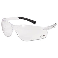 MCR™ Safety BearKat Magnifier Safety Glasses, Clear Frame, Clear Lens