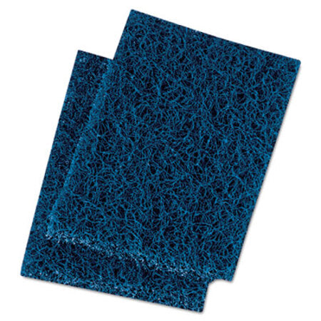 Boardwalk® Extra Heavy-Duty Scour Pad, 3 1/2 x 5, Blue/Gray, 20/Carton